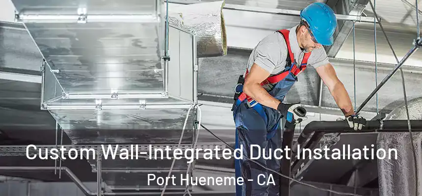 Custom Wall-Integrated Duct Installation Port Hueneme - CA